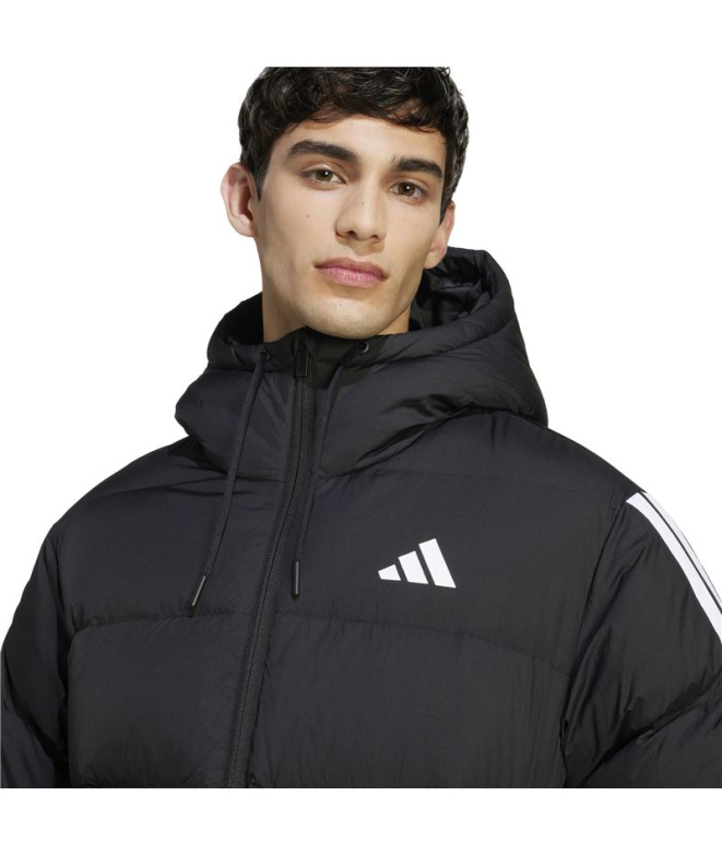Veste Montagne adidas Ess 3S PD HD Homme noire