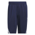 Pantalons Basket-ball adidas 3 bandes Homme bleu/blanc