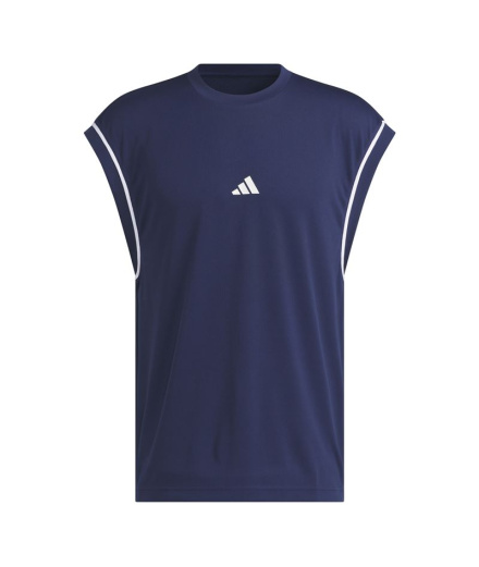 Camiseta de Baloncesto adidas Bos Tank Hombre Azul