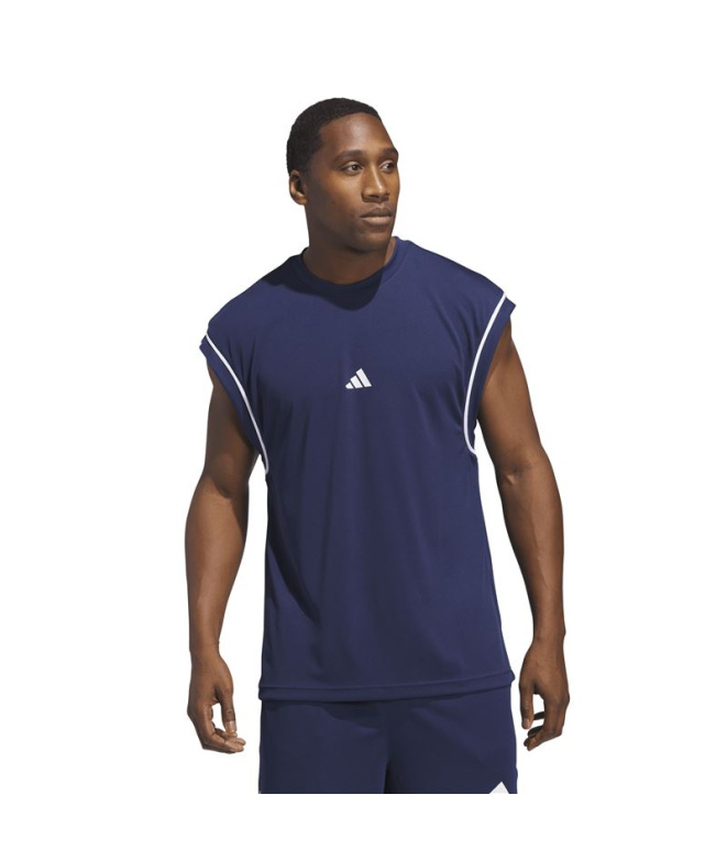 T-shirt Basket-ball adidas Bos Tank Homme bleu