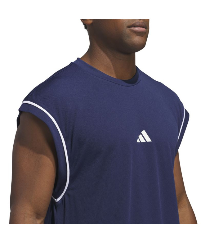 T-shirt Basket-ball adidas Bos Tank Homme bleu
