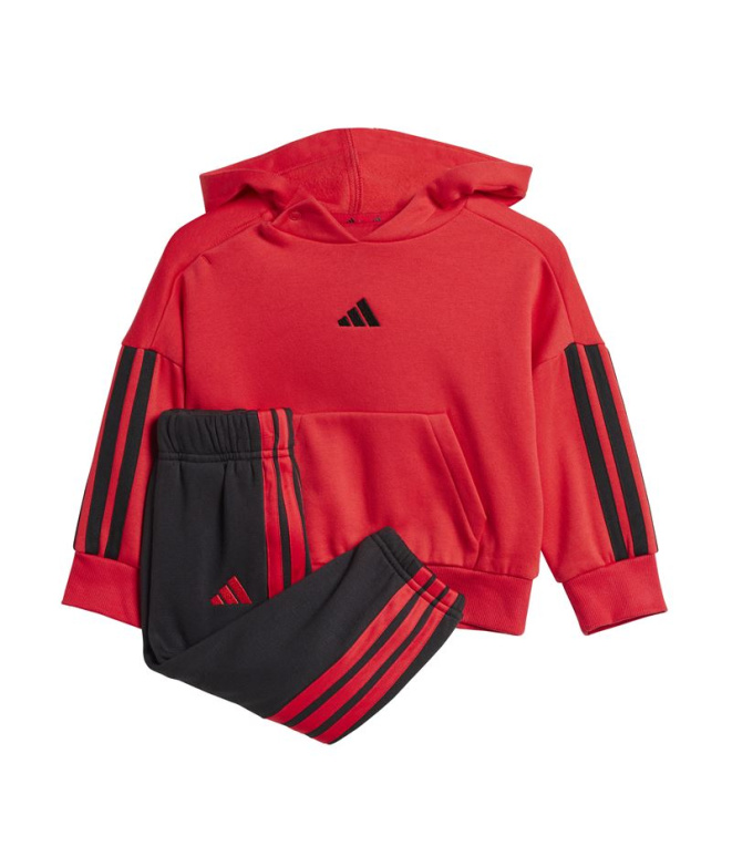 Conjunto Adidas Essentials Infantil Rubi Puro /...