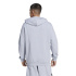 Sweat à capuche adidas D4T Homme coloris argent halo, idéal Fitness