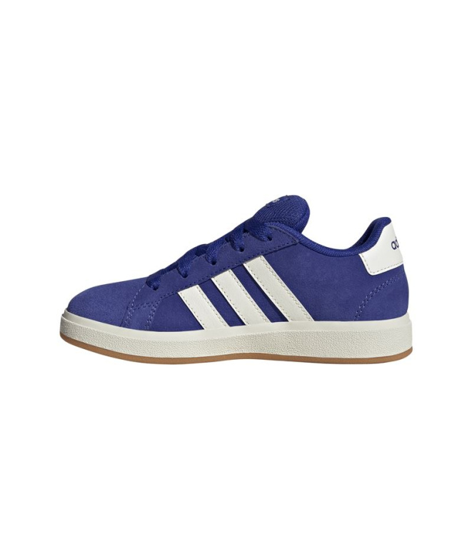 Chaussures bleues adidas Grand Court 00S Enfant