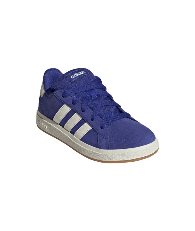 Chaussures bleues adidas Grand Court 00S Enfant