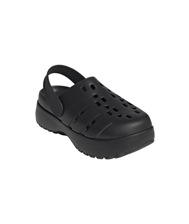 Chinelos plataforma adidas Adilette Mulher preto