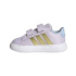 Sapatilhas Infantil adidas Grand Court Elsa, lilás/amarelo/azul