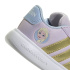 Chaussures Enfant adidas Grand Court Elsa Lilas/Dormet/Bleu