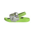 Chinelos Infantil adidas Adilette Estrap Buzz, Verde Semi-solar / Roxo Explosão / Cinza Dois