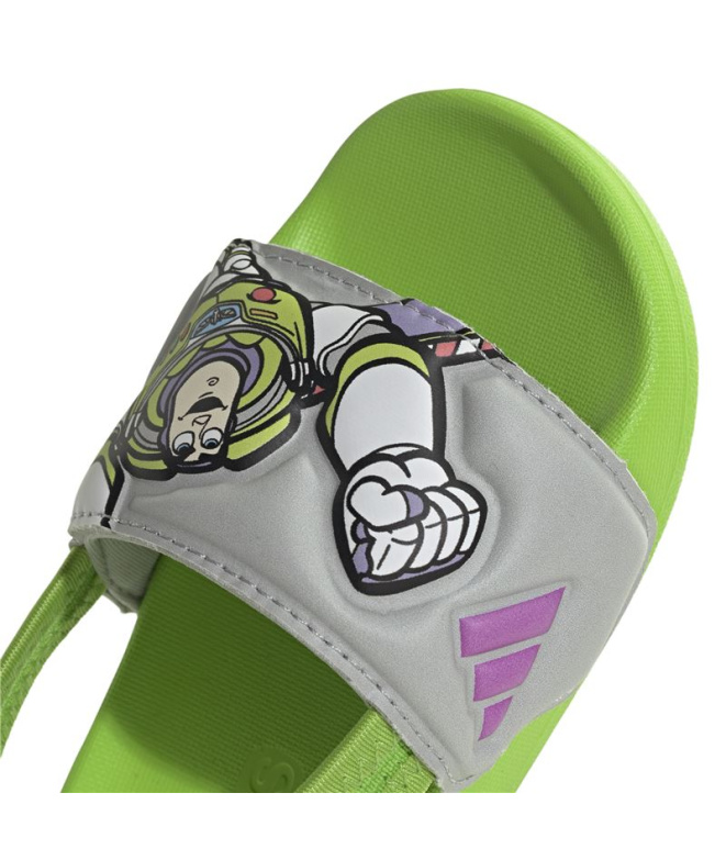 Chinelos Infantil adidas Adilette Estrap Buzz,...