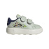 Sapatilhas Infantil adidas Advantage Zootopia CF, verde linho/azul escuro/branco-sujo