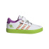 Zapatillas adidas VL Court Buzz Infantil Blanco nube / Blanco nube / Verde semi solar