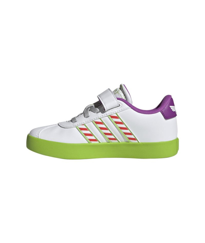 Zapatillas adidas VL Court Buzz Infantil Blanco...