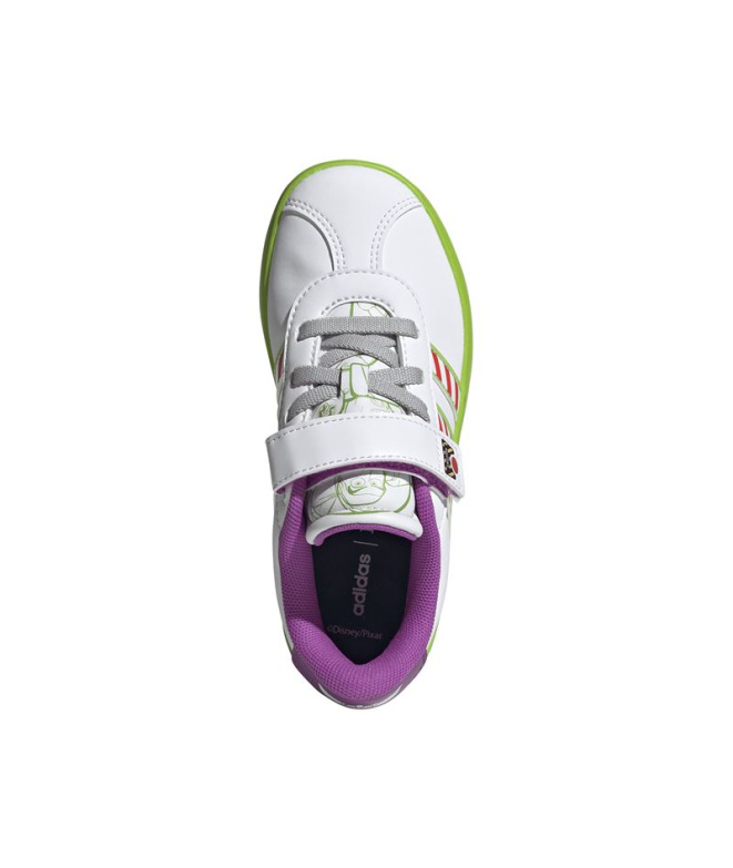 Zapatillas adidas VL Court Buzz Infantil Blanco...