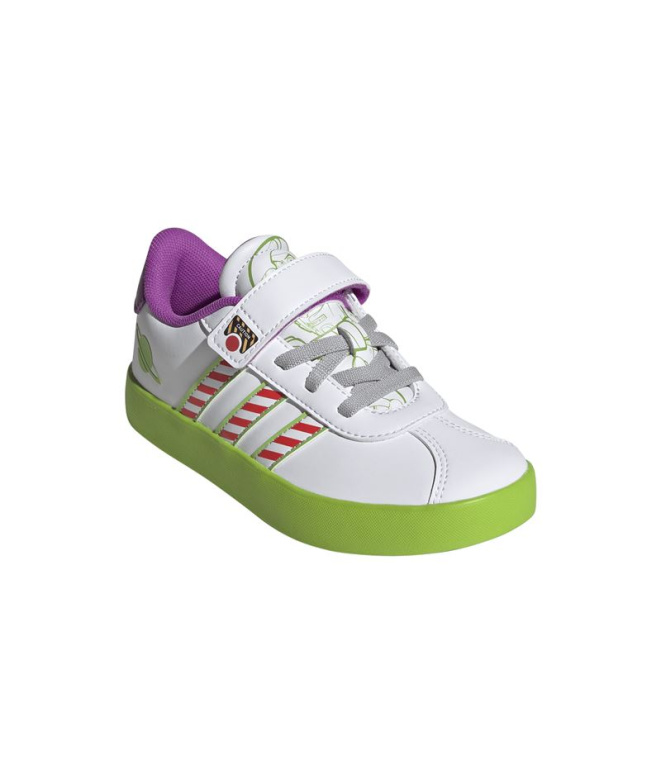 Chaussures Enfant adidas VL Court Buzz Blanc...