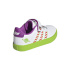 Zapatillas adidas VL Court Buzz Infantil Blanco nube / Blanco nube / Verde semi solar