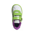 Chaussures Enfant adidas VL Court Buzz CF Blanc nuage / Blanc nuage / Vert semi-solaire