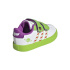 Chaussures Enfant adidas VL Court Buzz CF Blanc nuage / Blanc nuage / Vert semi-solaire