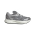 Sapatilhas Infantil adidas Lightblaze nas cores cinza (tamanhos dois) / cinza (tamanhos três) / prata metálico.