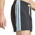 Bañador de Natación adidas 3 Bandas Sh 5In Hombre Negro