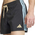 Bañador de Natación adidas 3 Bandas Sh 5In Hombre Negro