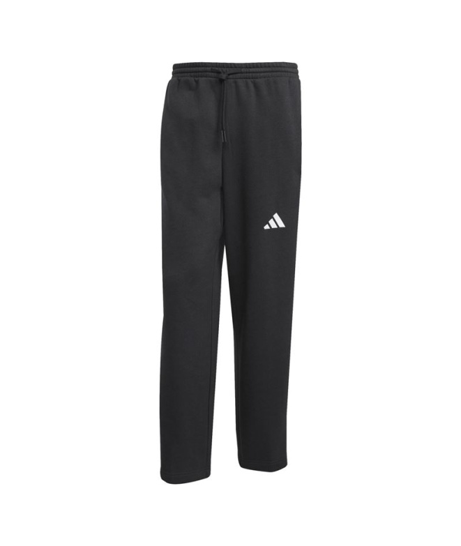 Pantalons Homme adidas WD 3-Stripes FL Noir/Blanc