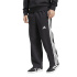 Calça Homem adidas WD 3-Stripes FL, preta e branca.