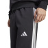 Pantalons Homme adidas WD 3-Stripes FL Noir/Blanc