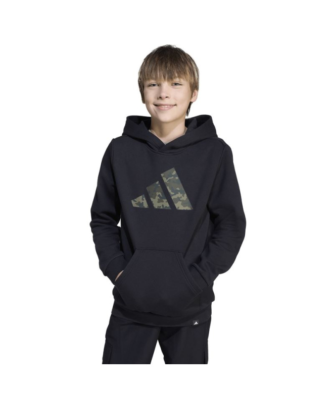 Moletom adidas Camo HD Infantil Preto