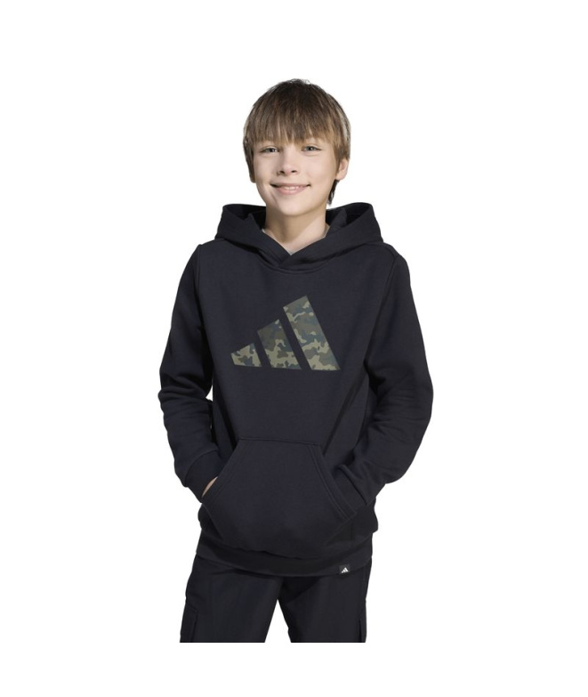 Sweat adidas Camo HD Enfant noir