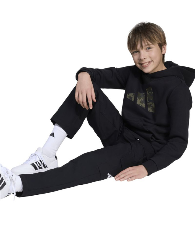 Sweat adidas Camo HD Enfant noir