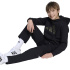 Moletom adidas Camo HD Infantil Preto