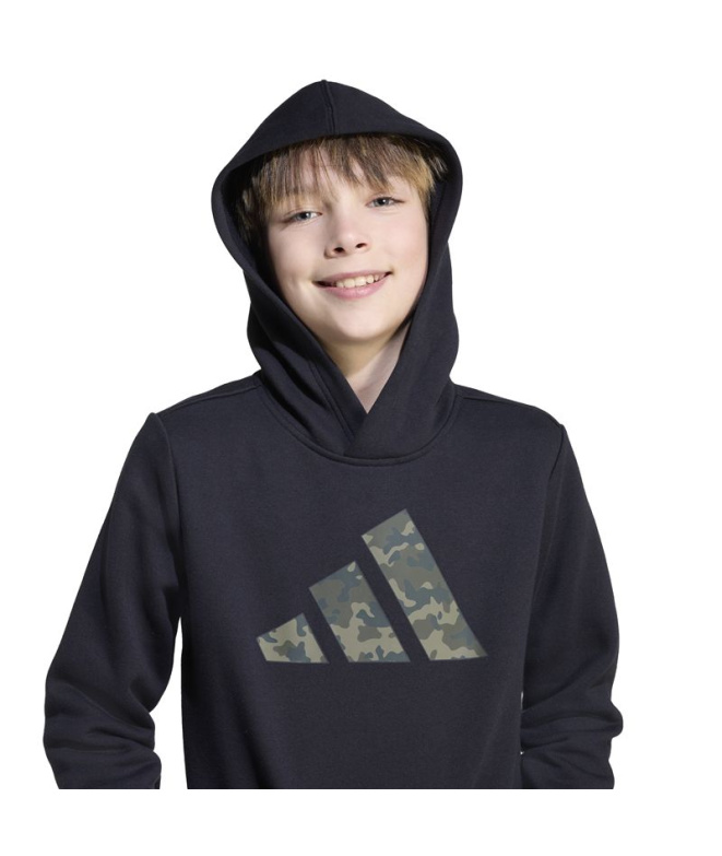 Sweat adidas Camo HD Enfant noir