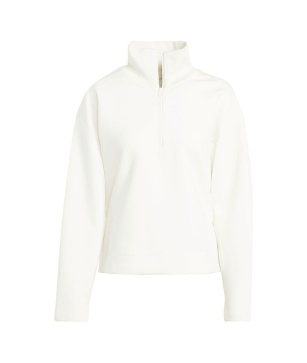 adidas Mulher Moletom All Season SL QZ branco