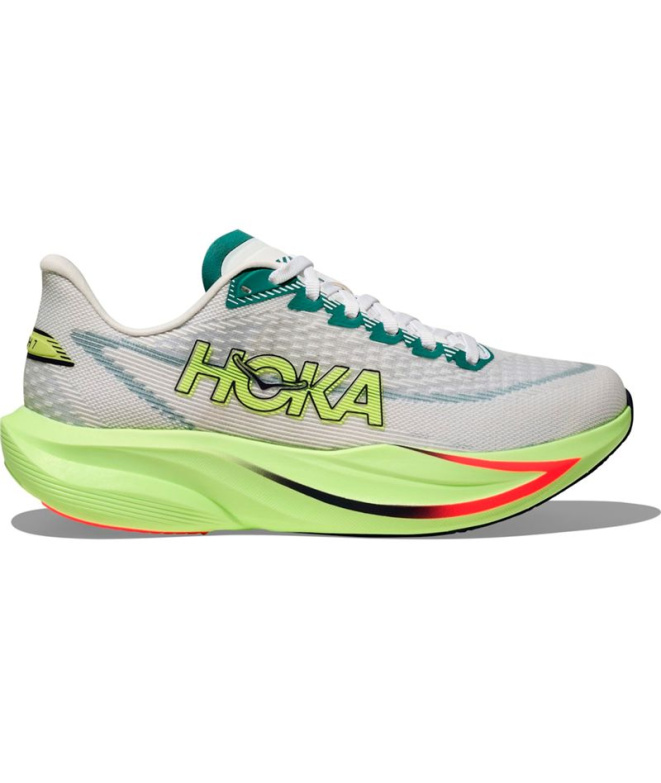 Sapatilhas Running Homem Hoka Mach 7 Frost/Neon...