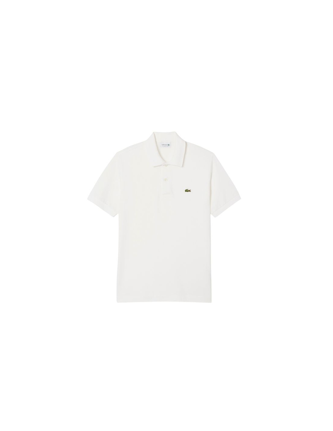 Lacoste Homem Multicolorido Polo Chemise Col Bord-Cotes Manches Courtes Branco