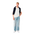 Polo Lacoste Chemise Col Bord-Cotes Manches Courtes Homem Branco