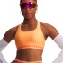 Sujetador Deportivo de Fitness Under Armour Crossback Mujer Naranja