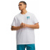 T-shirt courtes Under Armour Blur Logo pour Homme , blanc