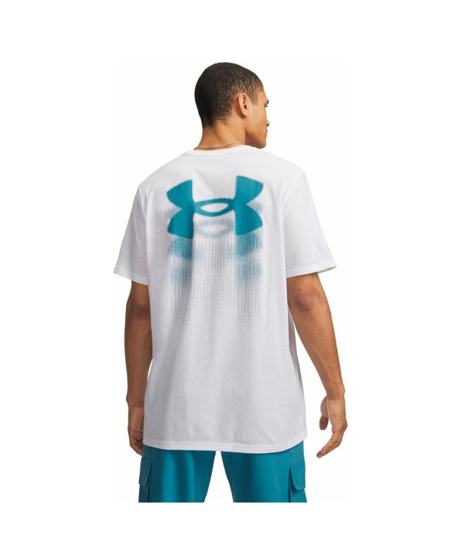 Camiseta Under Armour Blur Logo de Manga Curta...