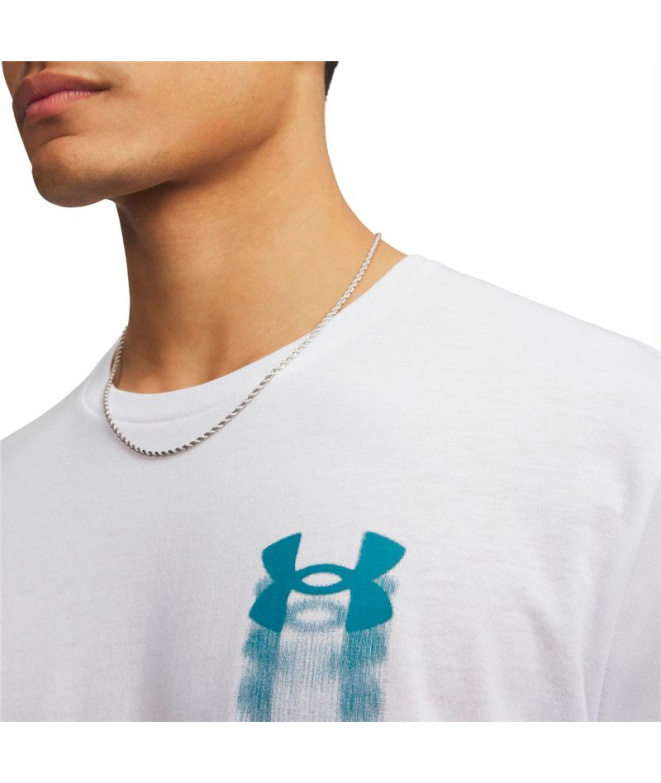T-shirt courtes Under Armour Blur Logo pour...