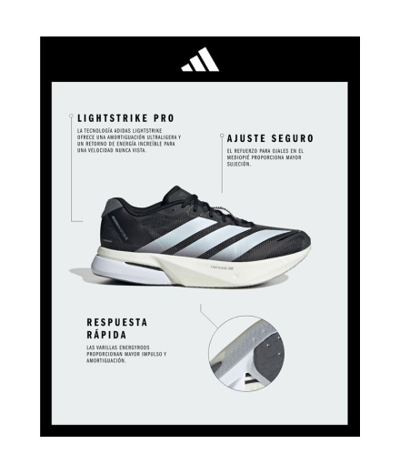 Chaussures de Running adidas Adizero Boston 13 Homme...