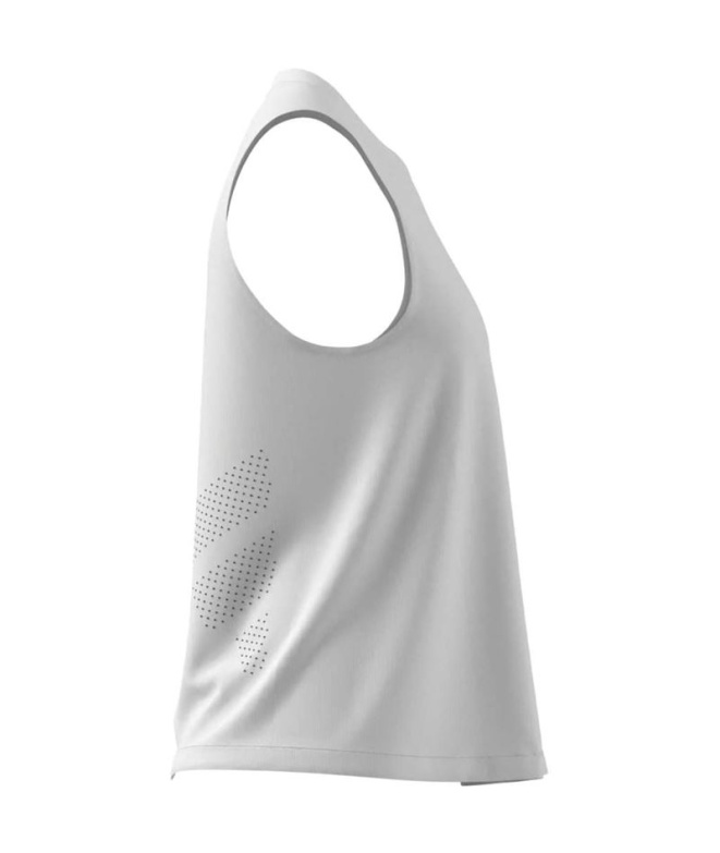 T-shirt Fitness adidas Tech Int Tank Femme blanc