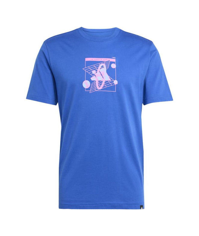 T-shirt Homme adidas Graphic Retro bleu royal