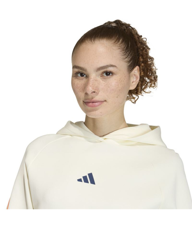 Mulher adidas Stadium HD Moletom /Napu/azul escuro