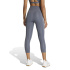 Collants Fitness adidas Opt Ess St 3/4 Femme couleur Onyx