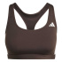 Brassiere de sport Fitness adidas Ess 3Stripes pour Femme , beige/blanc