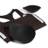 Sujetador Deportivo de Fitness adidas Opt Ess 3Stripes Ms Mujer Caaume/Blanco