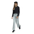 Veste adidas Jg An 3 Stripes Ft Fz Fille , noir/blanc