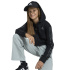 Casaco adidas Jg An 3 Stripes Ft Fz Menina , preta/branca
